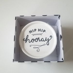 Rosanna Petite Party Ceramic Cupcake Pedestal Stand